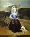Retrato de María Teresa de Borbón y Vallabriga Francisco de Goya mascotas niños